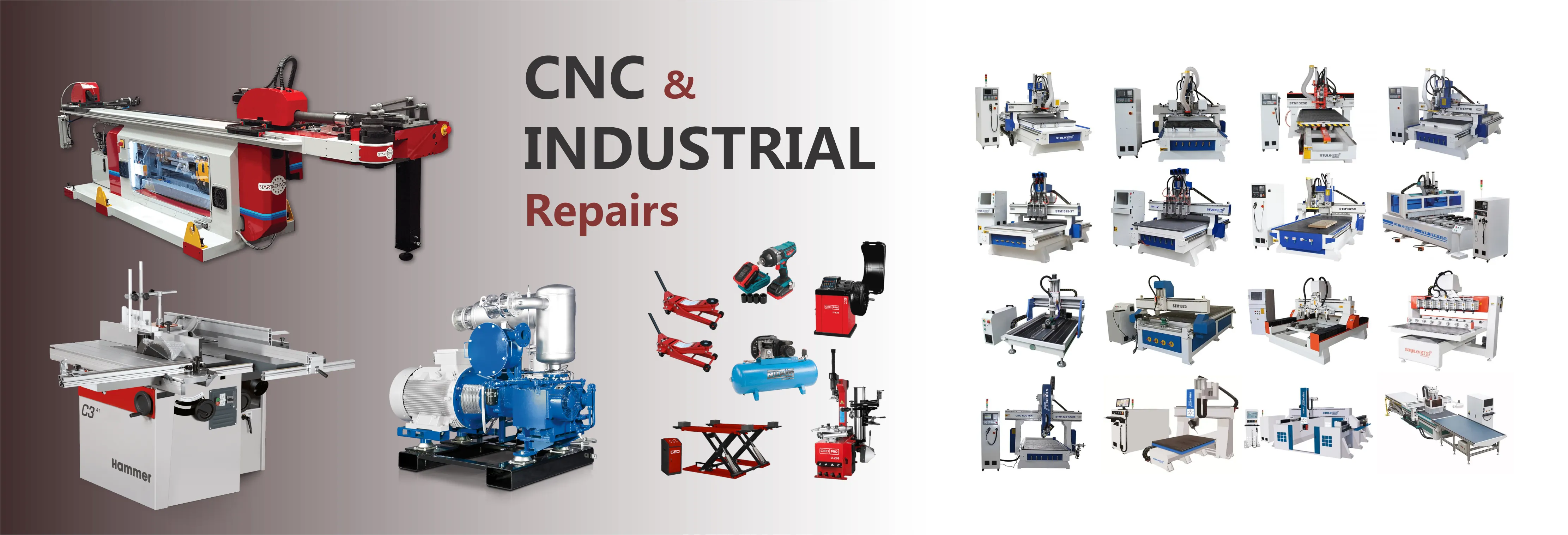 CNC & Industrial Equipment Repair Services